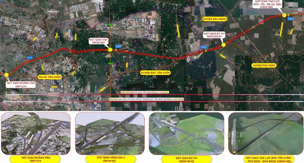 Kết nối giao thông Alana City Bình Dương