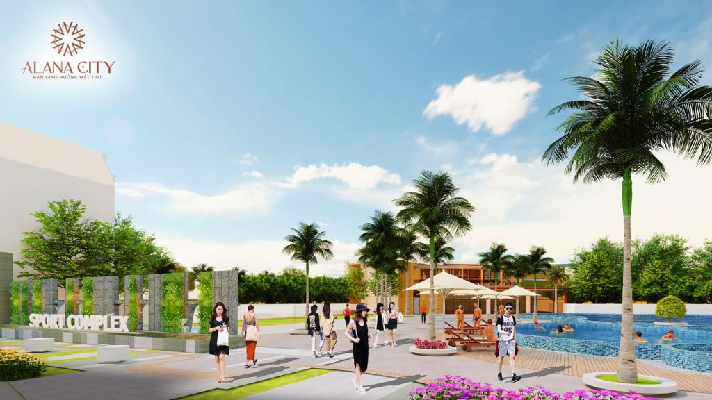 Khu vui chơi tại Alana City Phú Giáo