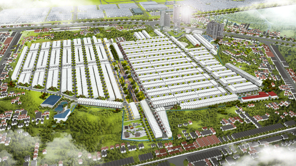 Phối cảnh dự án Alana City