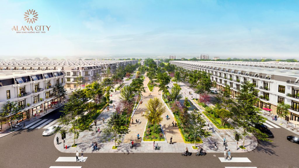 Phối cảnh khu đô thị Alana City