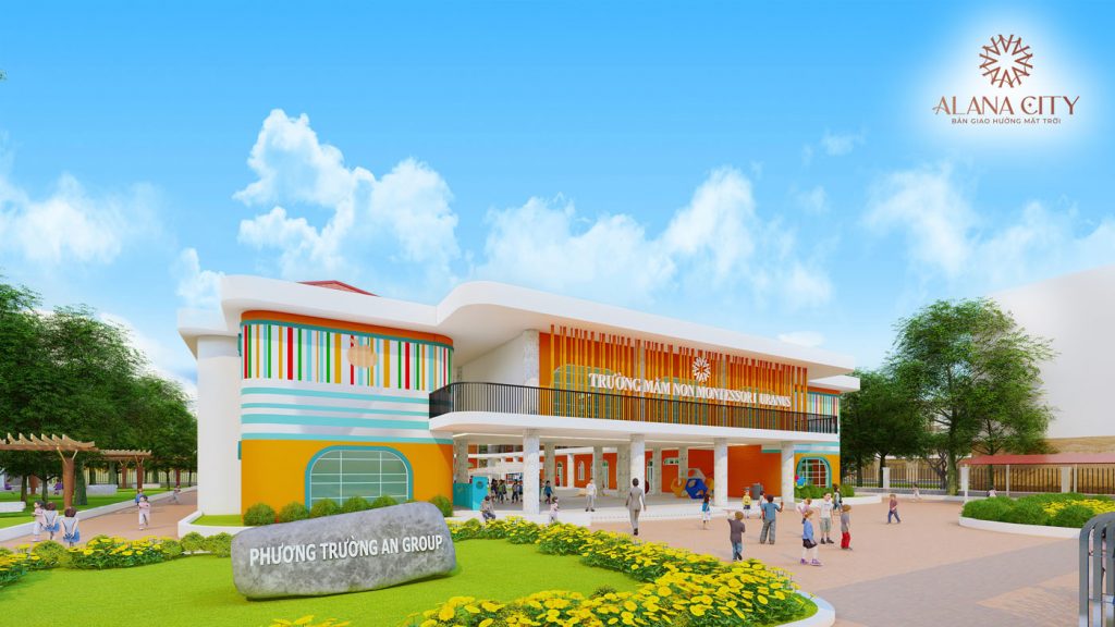 Trường mầm non tại dự án Alana City